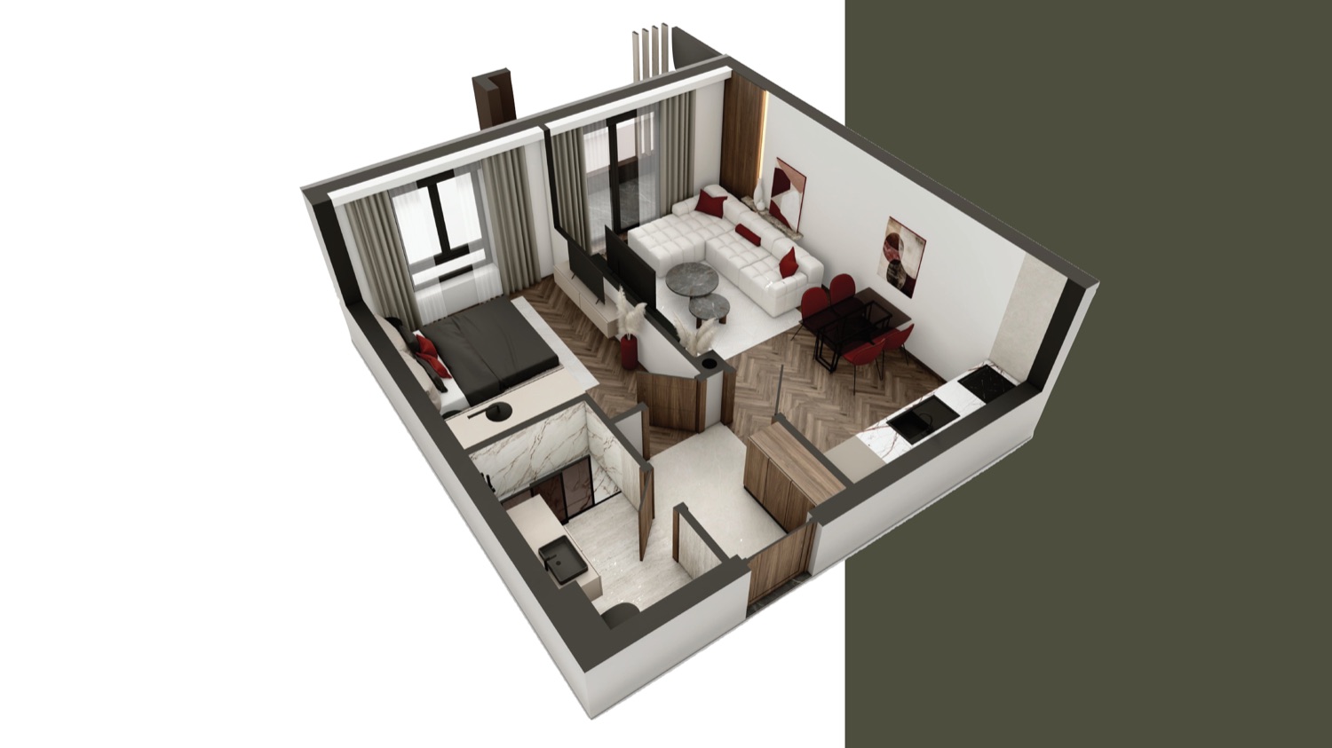 Stan 3 — 3D prikaz