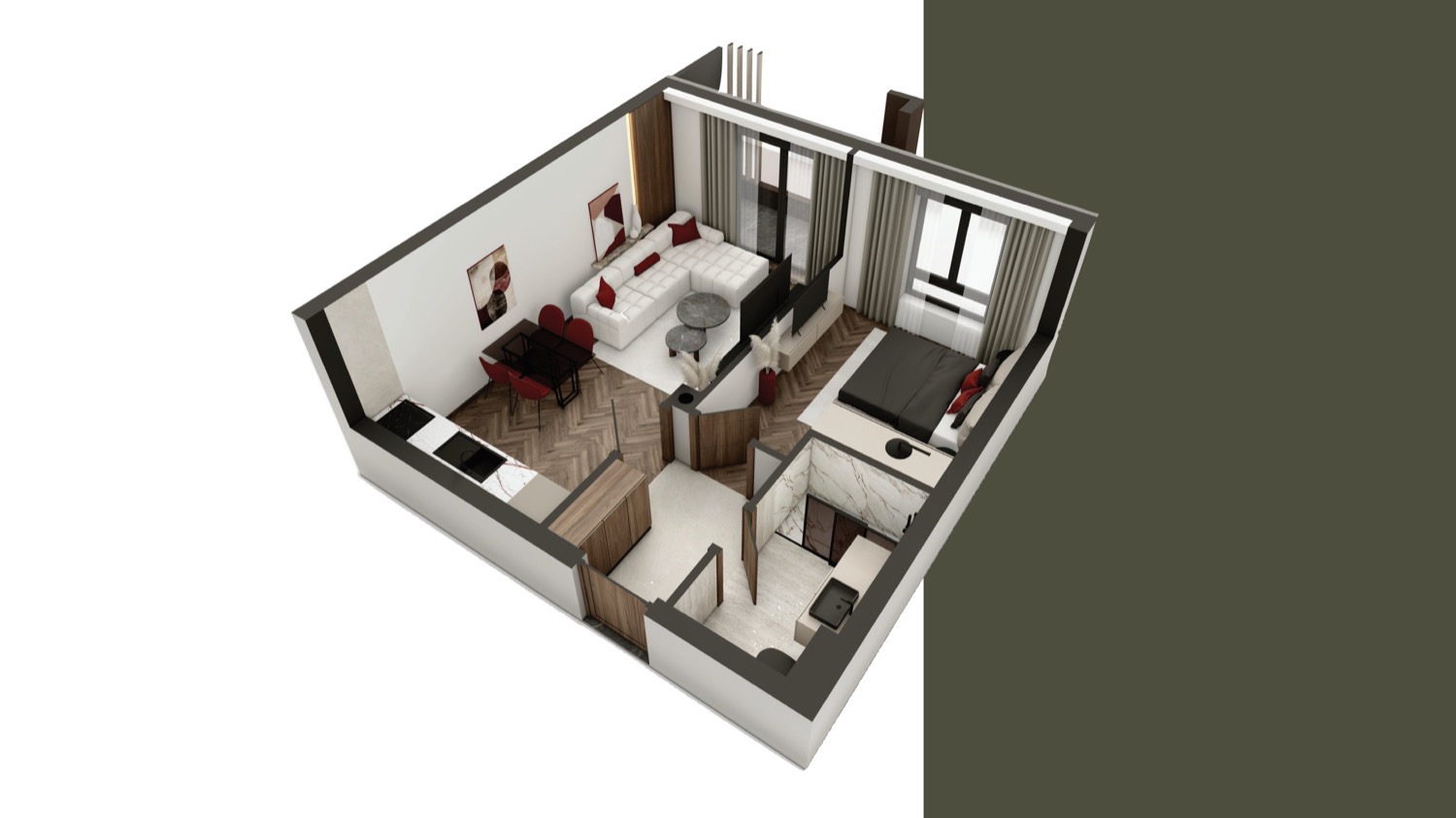Stan 5 — 3D prikaz
