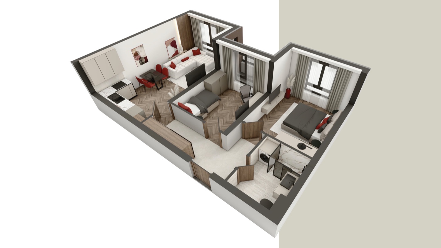 Stan 87 — 3D prikaz