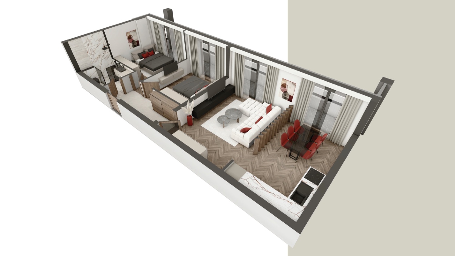 Stan 88 — 3D prikaz