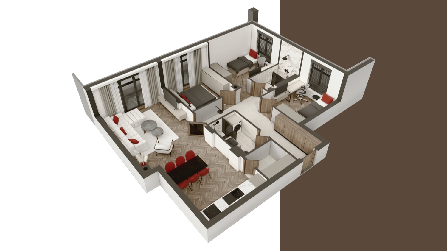 Stan 89 — 3D prikaz