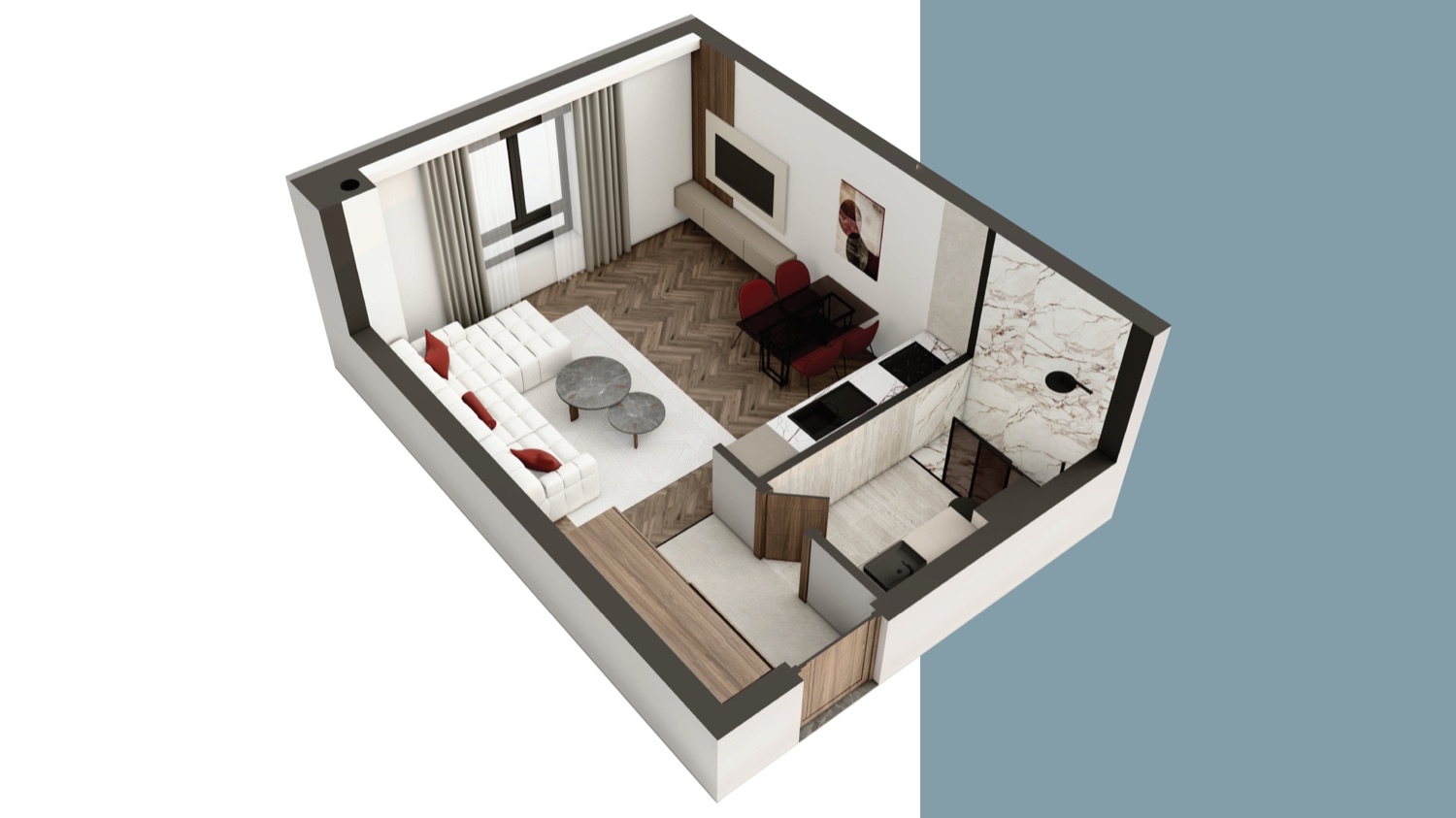 Stan 9 — 3D prikaz